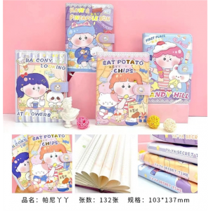 创意磁扣手账本 创意加厚精装本笔记本学生可爱记事本子批发