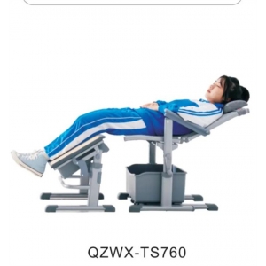 求展 午休国标课桌椅QZWX-TS760午休模式可向上拉伸180mm用来放枕头