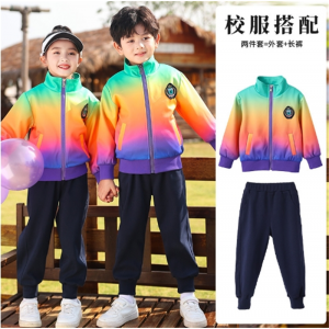 小学生校服春季新款幼儿园园服毕业班服运动套装团体六一表演服装