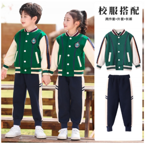 新款小学生校服中大童运动套装师生团体毕业季班服幼儿园园服