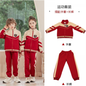 新款小学生校服男女大童团体运动园服幼儿园毕业季班服表演服
