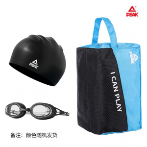 匹克游泳套装 泳包干湿分离设计 泳包干湿分离设计 泳镜曲面镜框，无边视野
