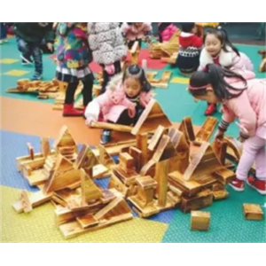 幼儿园室内外游乐设施儿童玩具积木系列大型碳化户外自主游戏积木 0201
