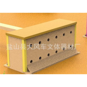 二层堆叠箱 跨栏体适能训练教具平衡木儿童木质跑酷器材组合体能室外障碍跑跳