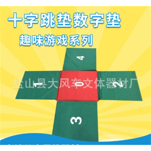 早教器材趣味田径象限数字玩具垫体适能教具十字跳垫交叉感统训练