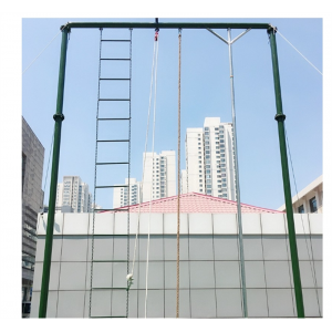 户外健身攀爬架体能训练器械绳杆软梯三合一组合部队爬杆器材定制