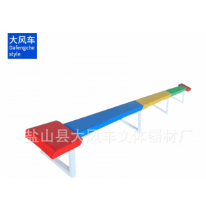 幼儿园木质平衡木 体能测试亲子早教玩具 感统训练独木桥