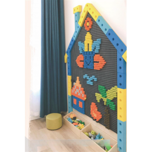 幼儿园室内外游乐设施百变积木墙系列EVA积木墙