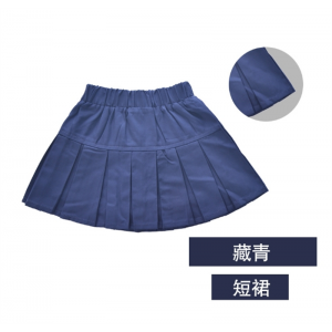 小学生JK格子裙制服百褶裙夏季运动短裤短裙子打底 澜洋贝贝