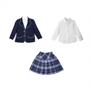 女款三件套 中大童西服套装女童学院风西服高中生合唱演出服班服澜洋贝贝