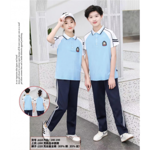 中小学学生秋季校服纯棉套装儿童运动班服新款幼儿园园服春秋装