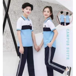 儿童运动班服新款幼儿园园服春秋装中小学学生秋季校服纯棉套装