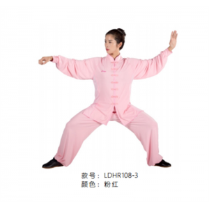 长袖太极服 太极拳练功服女男款表演服新款武术练功服装综合训练运动春夏