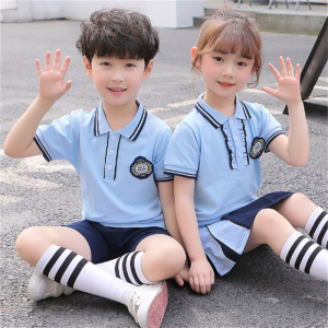 幼儿园园服夏季儿童校服新款小学生班服男童女童短袖运动套装ok龙