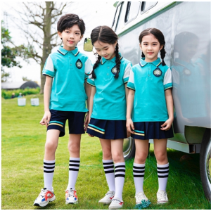 小学生校服套装夏季幼儿园园服班服短袖T恤夏装儿童运动套装