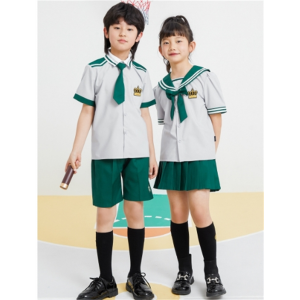 2023年夏季新款校服幼儿园园服英伦风 毕业照服装 小学生班服
