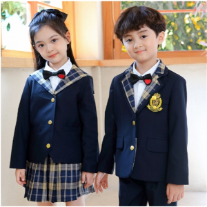 小学生校服套装中学生班服春秋装西服三件套英伦风礼服幼儿园园服