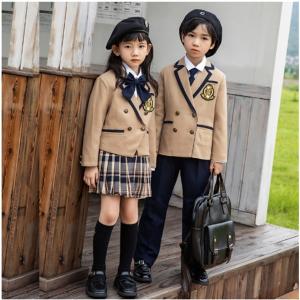 小学生校服春秋套装儿童英伦学院风礼服三件套幼儿园园服西装班服