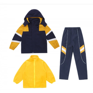 幼儿园秋季园服春秋装三件套儿童校服套装中小学生班服运动冲锋衣
