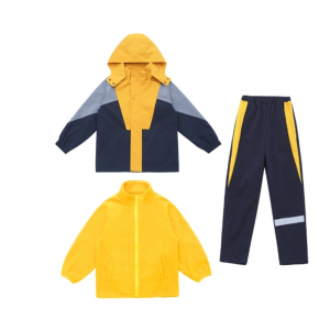 幼儿园园服春秋装三件套小学生校服秋冬季套装儿童班服冲锋衣