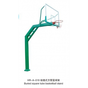 埋地式圆管篮球架 通用运动体育用品训练比赛田径系列器材