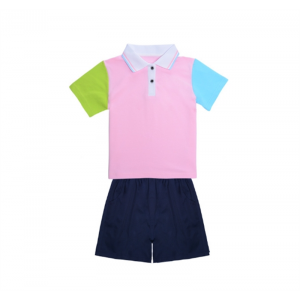 男款套装 园服夏装新款学生校服班服中大童运动套装澜洋贝贝幼儿园