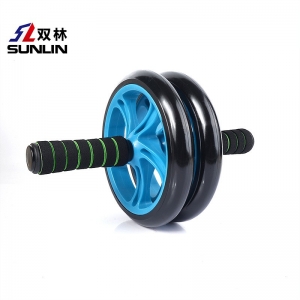 双林家用材器腹肌轮 双轮运动健身器材用品健腹器