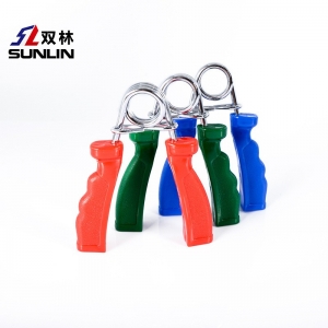 双林简装塑柄握力器健身手指器室内手部力量锻炼健身器材