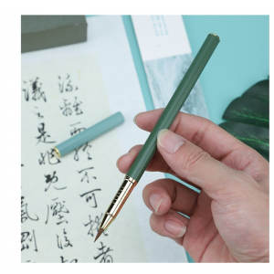 软笔钢笔式毛笔小楷自来水软头抄经书法笔纯狼毫便携毛笔自带墨水