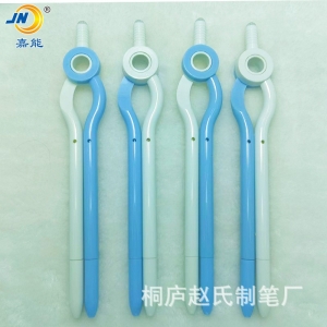 圆规中性笔学生笔多功能笔源头厂家批发商务广告礼品笔可定logo