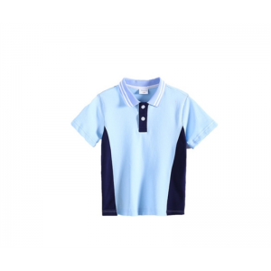 衬衫儿童文化衫班服幼儿园园服单件短T韩版单件上衣英伦风娃娃领