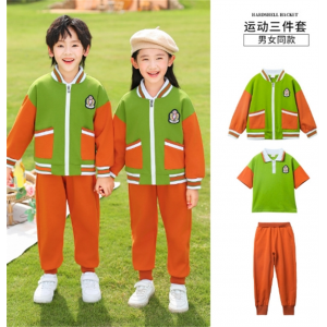 三件套（送徽章） 幼儿园校服春秋装一年级儿童运动服套装中小学生校服秋冬班服园服
