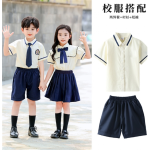 幼儿园园服毕业季服装学院风英伦风班服大班合唱服小学生校服夏装