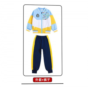 幼儿园园服春秋款男女童纯棉运动会套装小学生休闲校服一年级班服