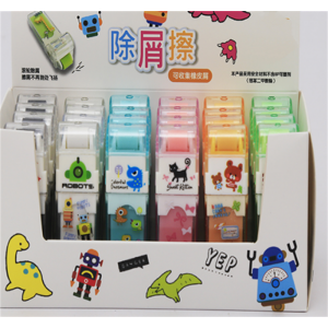 小学生考试文具带壳橡皮擦超净不留痕桌面清洁器除屑擦