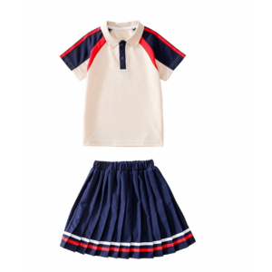 同款米色一年级班服四件套幼儿园园服六一毕业表演服校服儿童春夏