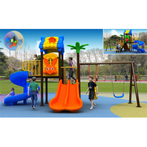 幼儿园户外游乐设施儿童组合滑梯76mm圆管系列吉祥宝贝 GS22-090A