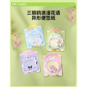 异形便签纸无粘性批发创意三丽鸥便签可爱卡通学生手帐可撕便签本