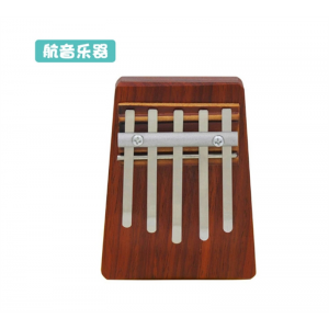 红木5音拇指琴卡林巴琴初学者入门儿童乐器玩具琴厂家直供
