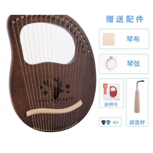 单板莱雅琴小竖琴lyre琴里尔琴便携式乐器里拉琴 新款
