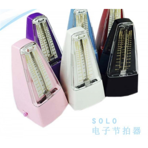 SOLO 钢琴电子节拍器吉他架子鼓充电式人声节拍器