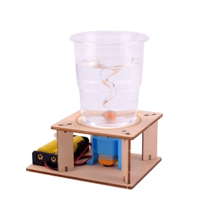 探梦科学实验电动旋涡模拟水龙卷风模型科技小制作小学生玩具教具