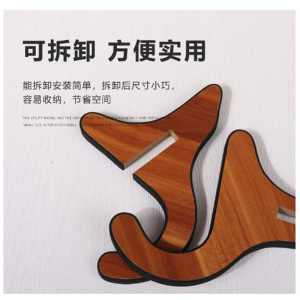 吉他木质支架琴架尤克里里立式支架竖琴拇指琴展示架折叠便携X支