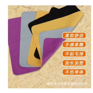 擦琴布批发钢琴吉他乐器通用小提琴电吉他吉他电贝司擦拭布清洁布
