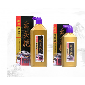 正品北京一得阁墨汁500g250g1000g学生练习书画100g毛笔墨水批发