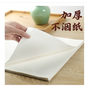 一得阁宣纸国画四尺生宣纸工笔画八开半生熟空白书画作品专用纸