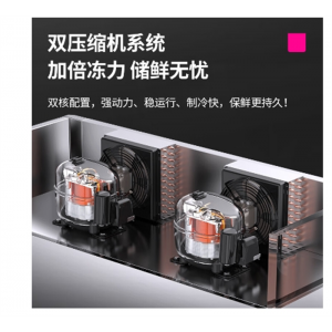 乐创商用挂肉柜保鲜柜鲜肉冷冻柜猪牛羊肉柜冷藏立式冷鲜肉生肉柜