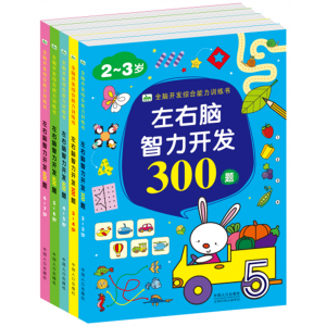 全脑开发综合能力训练书左右脑智力开发300题