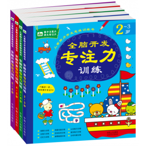 儿童脑力开发思维训练书全脑开发专注力训练
