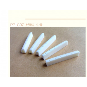 吉他配件 纯牛骨下弦枕 PP-C08 琴桥 黑色象牙白可选 吉他乐器